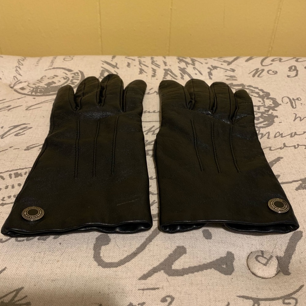 Coach Leather Gloves